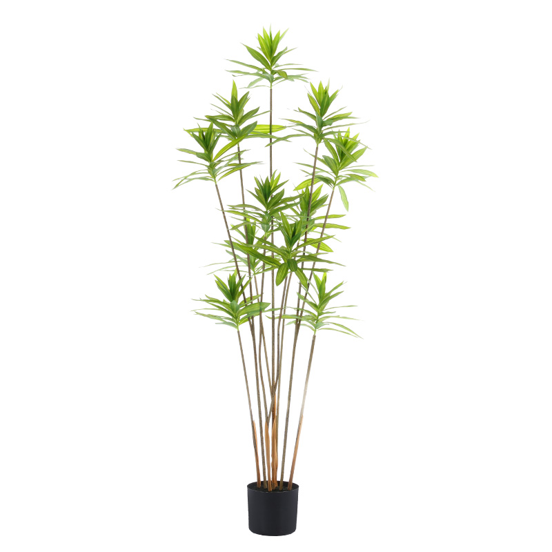 Nyligt designet kunstige træer planter kunstige træ kunstige potteplanter indendørs bonsai træer kinesisk kunstig plante