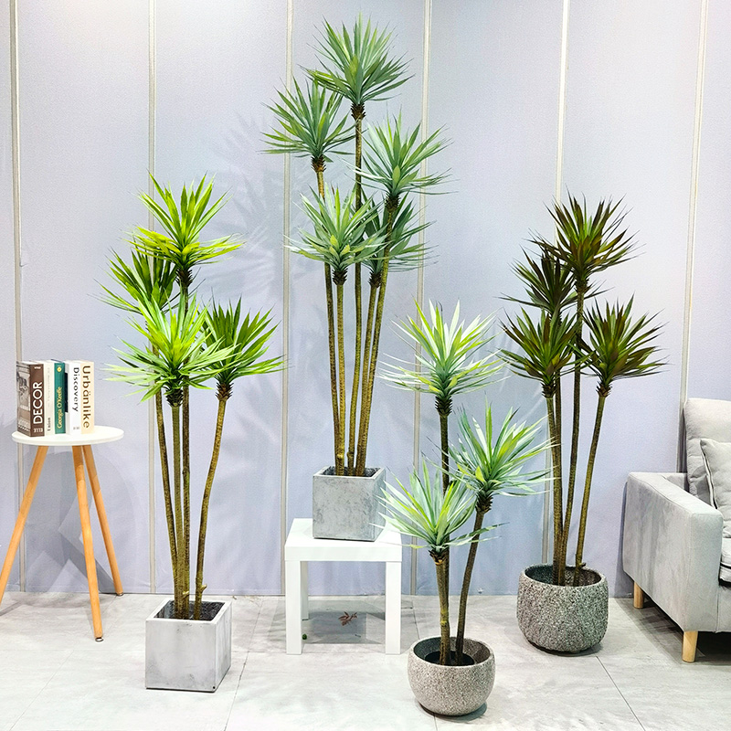 Udforsknaturens elegance med det kunstige plastiske træ -agave Sisalana!