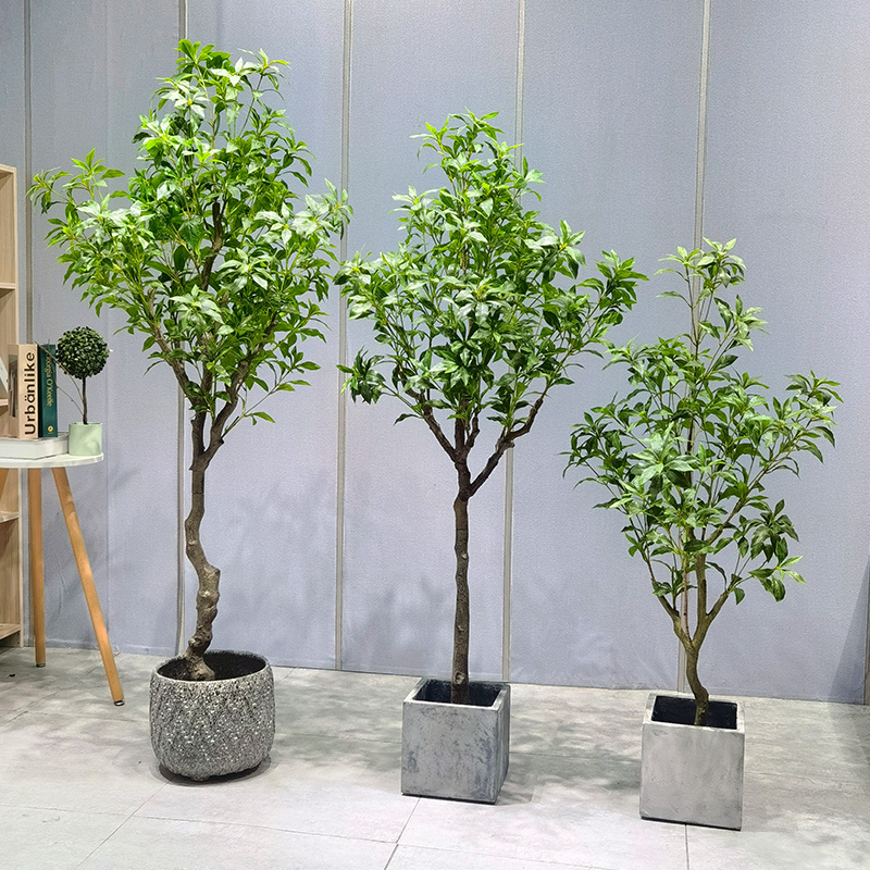 Engros kunstig plante levendenæstennaturligt holdbart pieris træ til havereleverandør bryllupsindretning indendørs udendørs dekoration